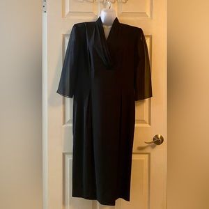 Black size 12 Leslie Fay dress